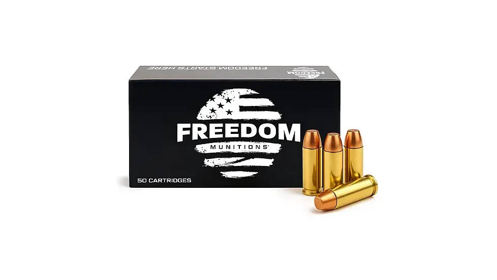 Freedom Munitions 357 Magnum 125 Gr FP Ammo