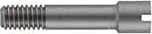 Frizzen screw, .8" length, inside mount threads on end, 6-40 thread, used on late 900, 03 & 05 RPL locks