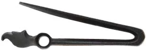frizzen spring, tempered, front screw