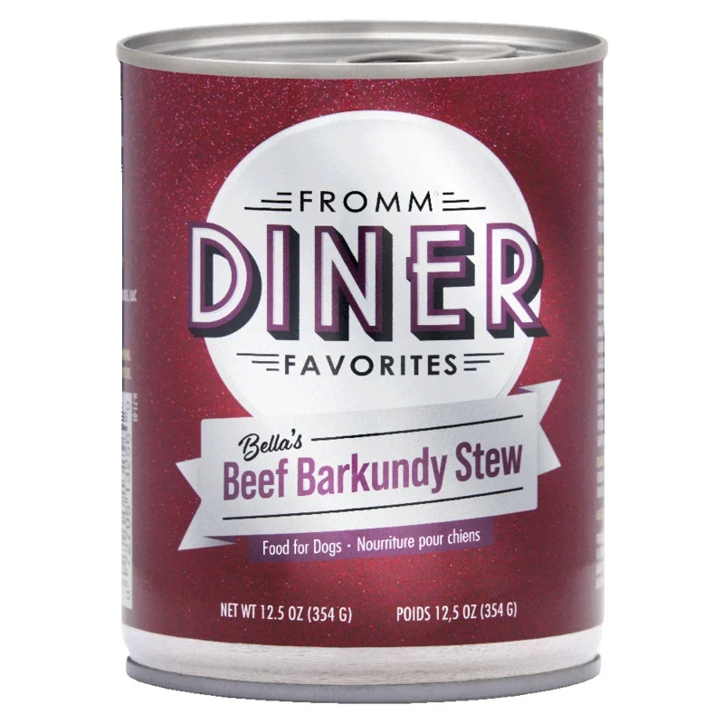 Fromm Diner Favorites Bella’s Beef Barkundy Stew Dog Food