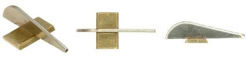 Front sight,high, .050" thick silver blade,brass base 1/16" thick