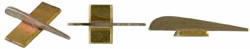 Front Sight,low blade,.050" thick silver blade,on a brass dovetail base