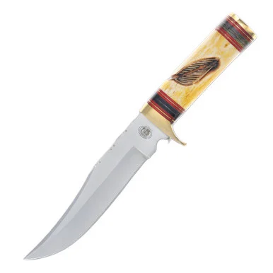 Frost Chipaway Yellow Bone Flying Eagle Hunter Fixed Blade