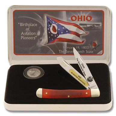 Frost Cutlery Ohio State Quarter & Trapper Collector Set FR312OH