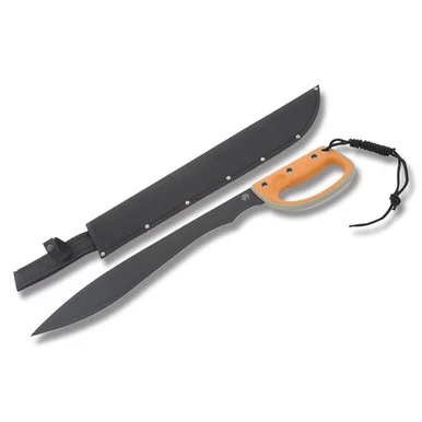 Frost Whitetail Cutlery Machete Green & Grey Rubber Handles FRWT097N