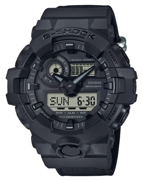 G-Shock Analog Digital/nylon ST Black