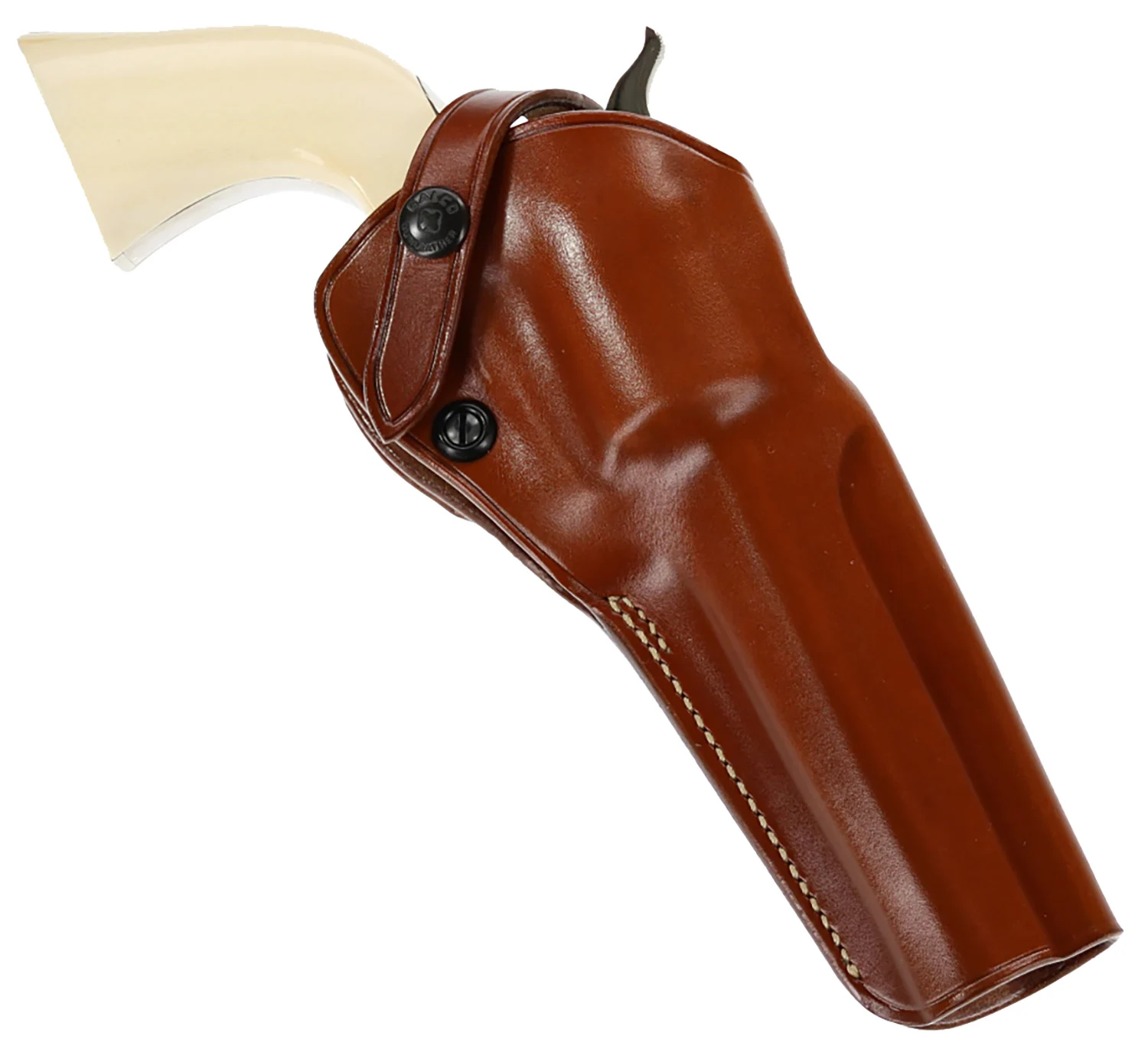 Galco SAO142 SAOOWB Tan Leather Belt Slide Fits Ruger Blackhawk Fits Ruger Super Blackhawk Right Hand