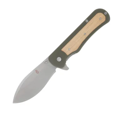 Gerber Confidant G-10 OD Green & Bamboo Folding Knife G1066475