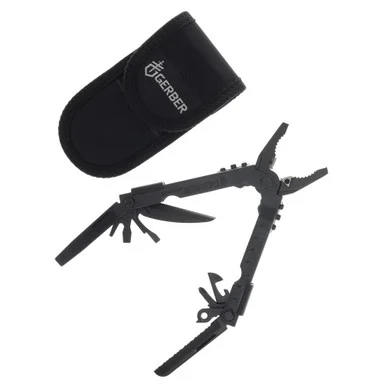 Gerber Multi-Plier 600 Bluntnose Multi-Tool 14-in-1 Black with Sheath G7520