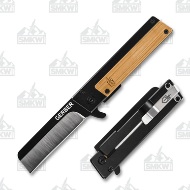 Gerber Quadrant Framelock Bamboo Clam Pack G3731