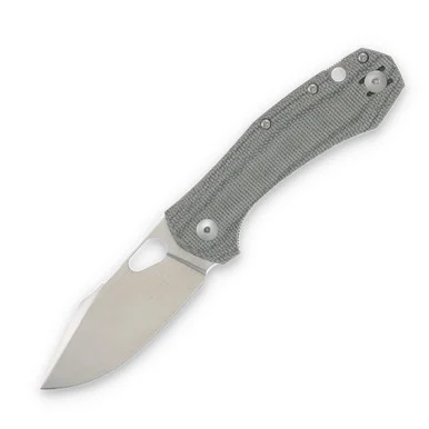 GiantMouse ACE Atelier Folding Knife (Green Canvas Micarta) GMACEATELIERGRNCNV