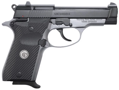 Girsan MC14G84 380 ACP, 3.8" Barrel, Black/Silver Two-Tone, 13rd