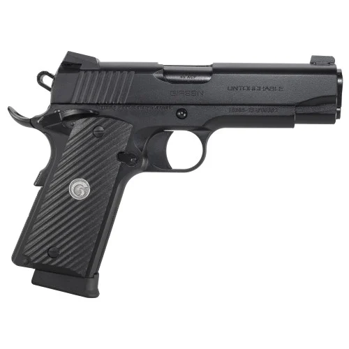 Girsan MC1911C Untouchable 45 ACP, 4.4" Barrel, Black, G10 Grips, 8rd