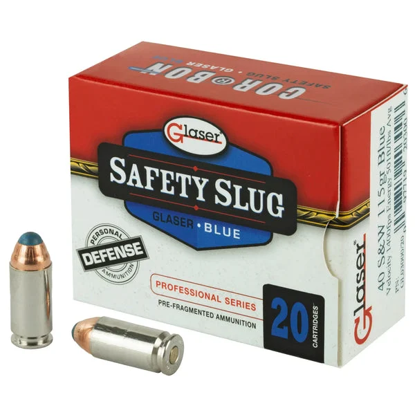 GLASER BLUE 40S&W 115GR 20RD
