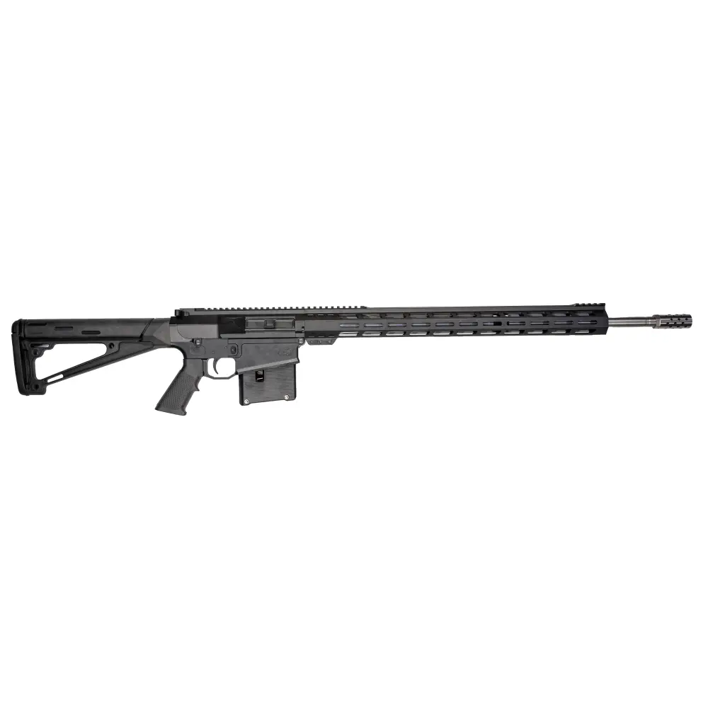 GLFAAR Long Action Rifle 6.5 PRC 5rd Magazine 24″ Barrel MLOK Handguard Black Cerakote
