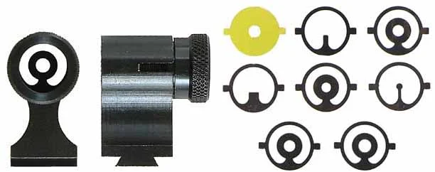 Globe Front Sight,tall .854" height,3/8" dovetail,with eight inserts