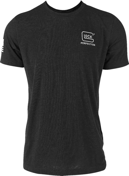 Glock 2nd Amendment Tee Black Cotton/Polyester Short Sleeve 2XL