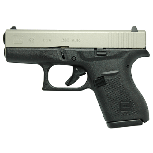 GLOCK 42 380ACP BLACK/SILVER 6