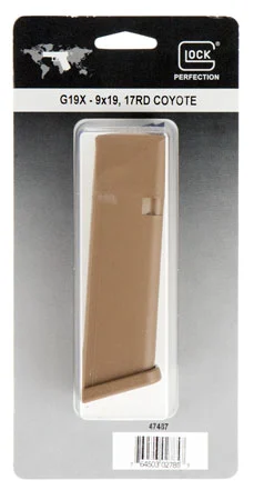 Glock 47487 G17/1917rd 9mm Luger Fits Glock 17/19X Coyote Tan Polymer