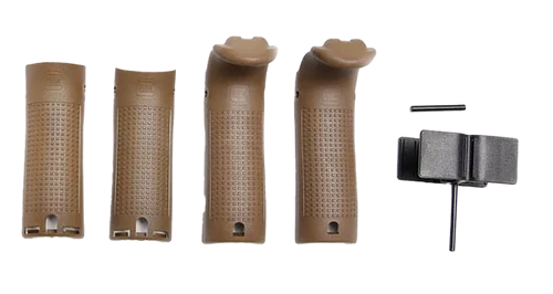 Glock Backstrap/Beavertail Set Dark Earth Polymer