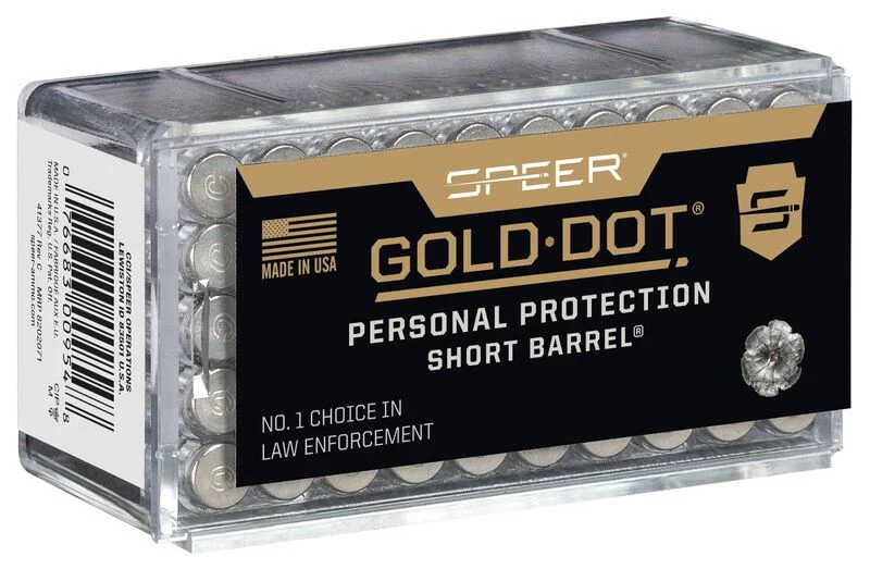 Gold Dot Short Barrel Personal Protection Rimfire 22 WMR 40 Grain