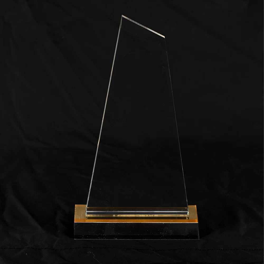 Gold Reflection Optima Acrylic Award