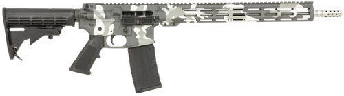 Great Lakes AR-15 223 Wylde, 16" Barrel, Urban Camo Rec, M-Lok Handguard, 30rd