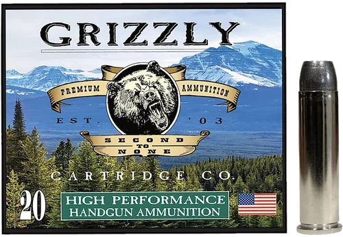 Grizzly Ammo 357Mag 180gr Wide Flat Nose Gas Check 20 Per Box