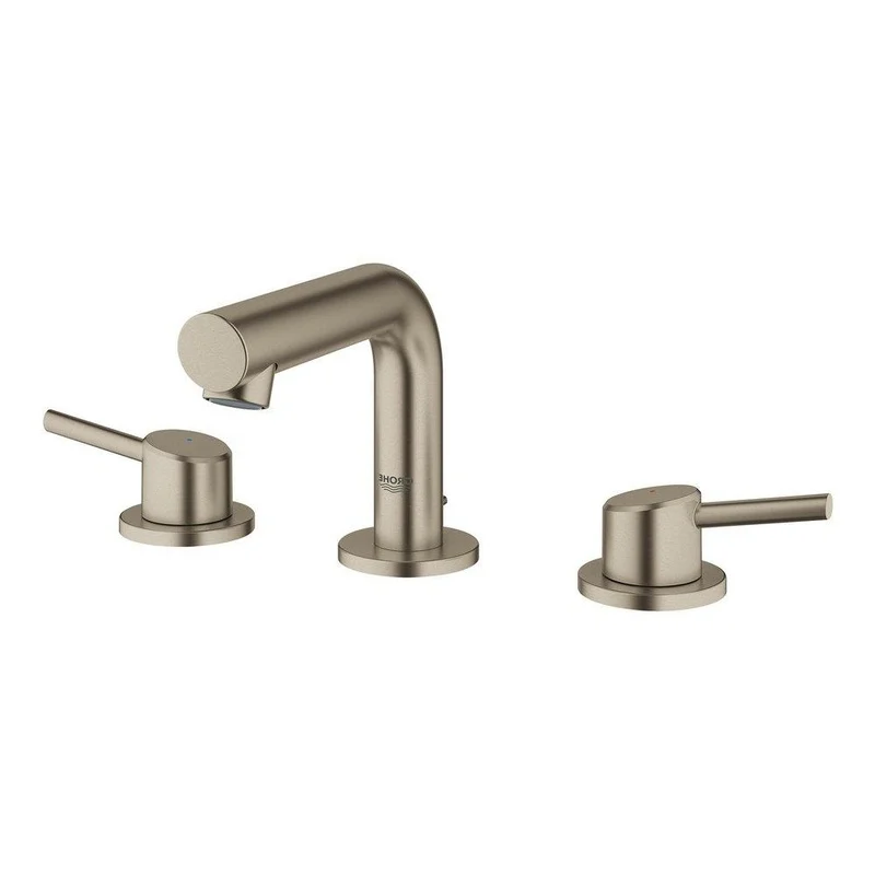 GROHE Concetto Two Handle Widespread Bathroom Sink Faucet in Brushed Nickel | Ferguson
