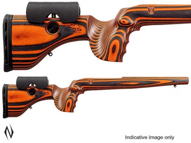GRS HUNTER LIGHT STOCK CZ 527 ORANGE / BLACK