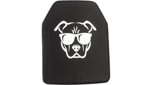 Guard DOG Body Armor, Level IIIA Ultralight 10X12" UHMWPE Ceramic Plate, 1Lbs