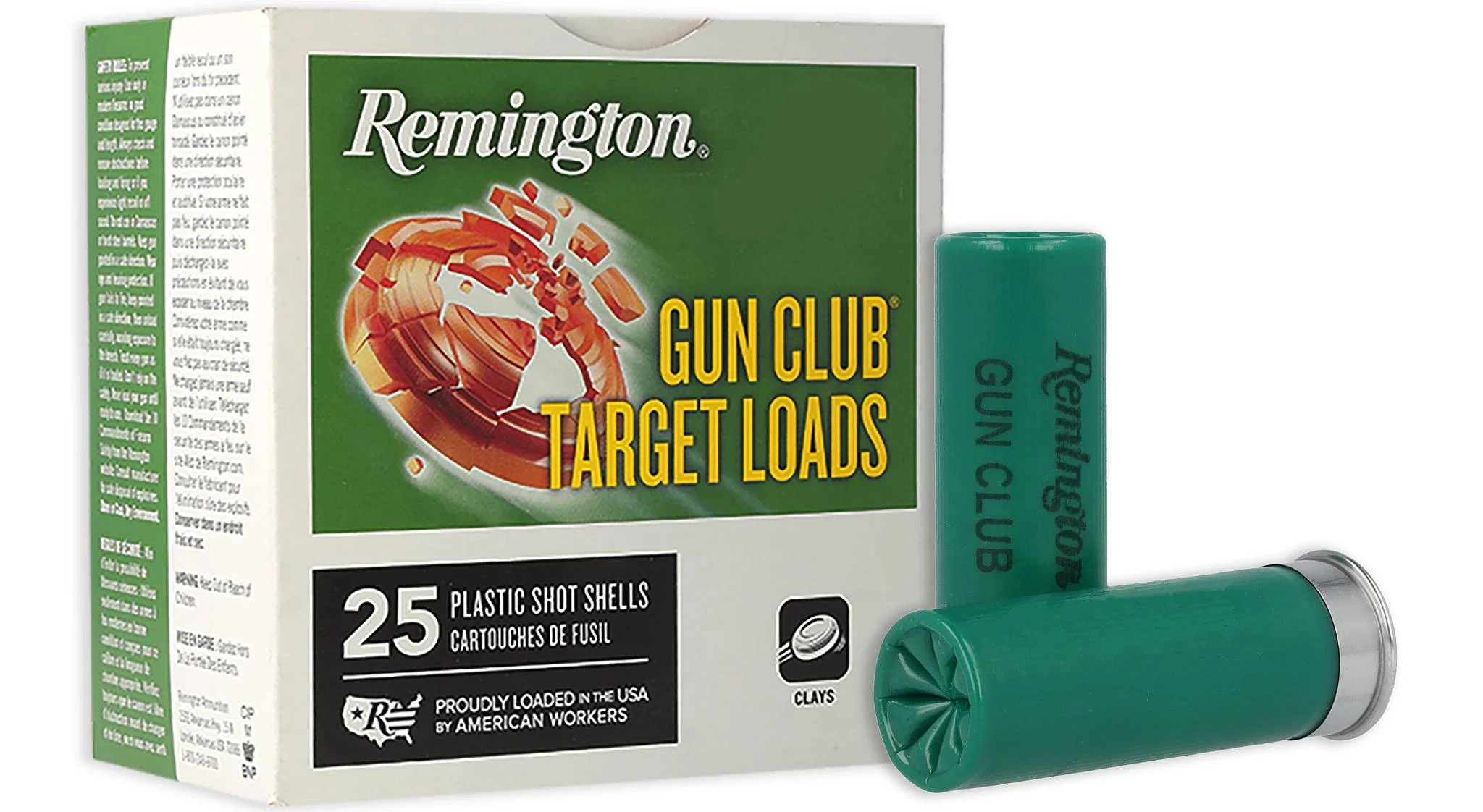 Gun Club, 12 Gauge, 8 Shot, 2-3/4 in, 1 oz, 1185 fps