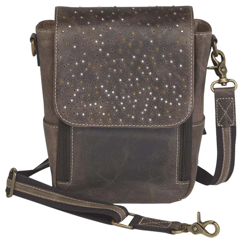 Gun Tote'n Mamas Gtm-Czy/80 Xbody Satchel Brn