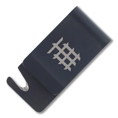 Halfbreed Black Cash and Card Clip CCC01BLK