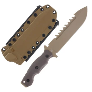 Halfbreed Large Survival Dark Earth Spear Point LSK01DE
