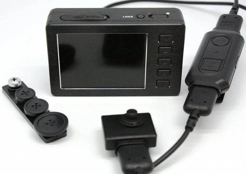 HD DVR with Button Camera Set