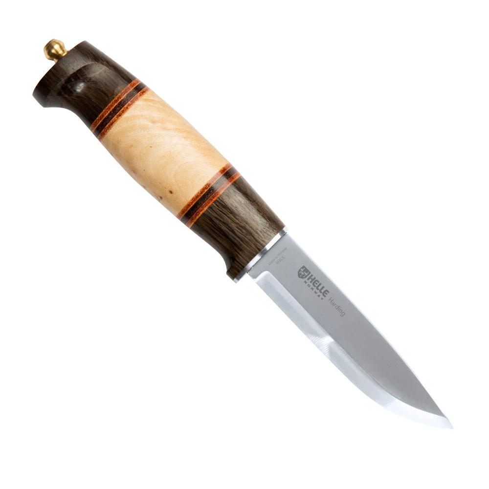 Helle Harding Outdoor Knife with Leather Sheath