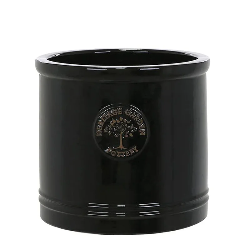 Heritage Cylinder Black 30cm