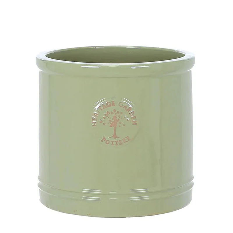 Heritage Cylinder Mint Green 30cm