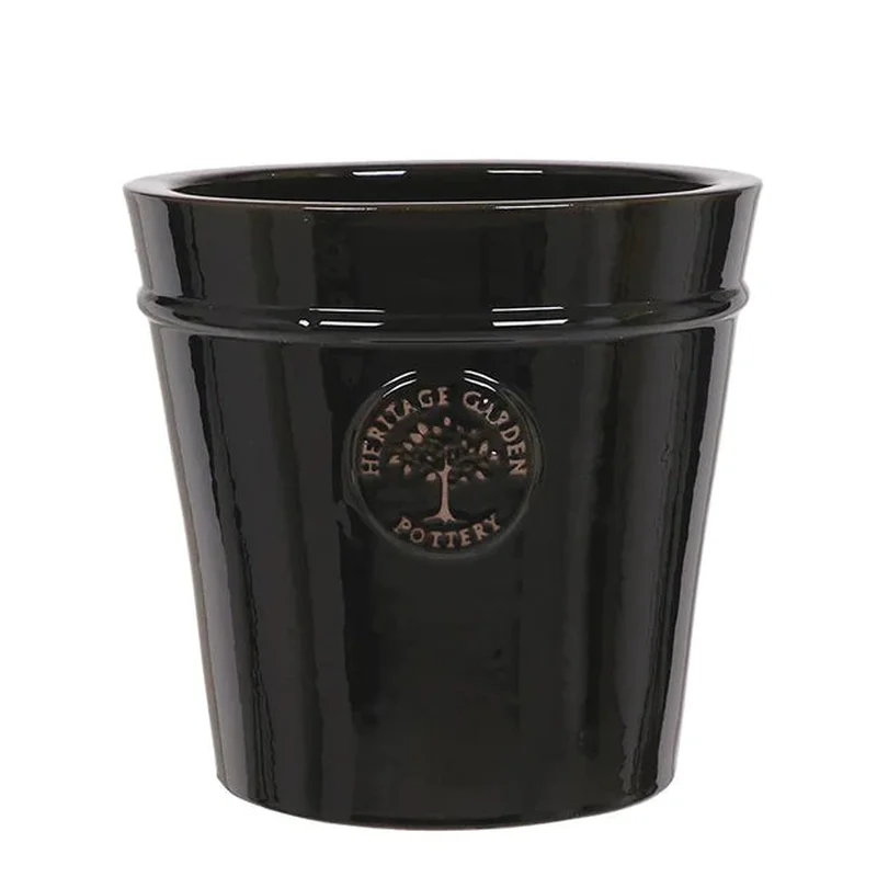 Heritage Pot Black 20cm