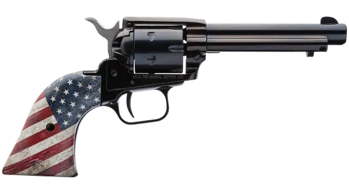 Heritage Rough Rider 22 LR,4.75" Barrel, US Flag Grips, 6rd