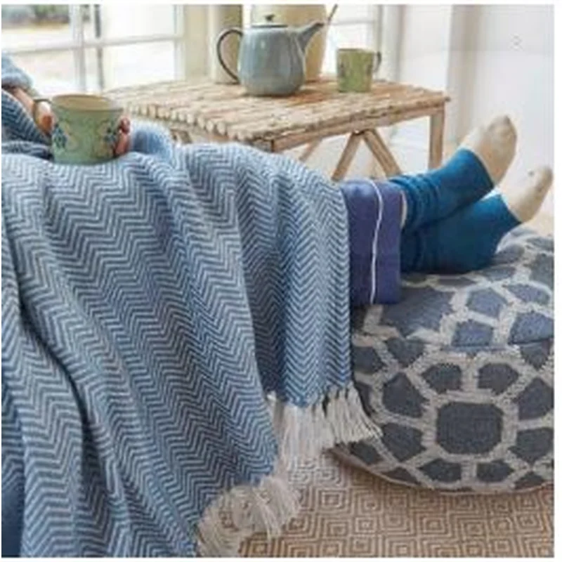 Herringbone Blanket Capri230cm x 130cm
