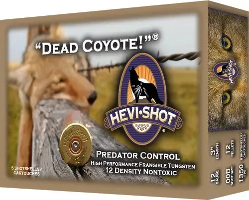 HEVI-SHOT DEAD COYOTE 12GA 3.5" 1-5/8OZ #T 10RD