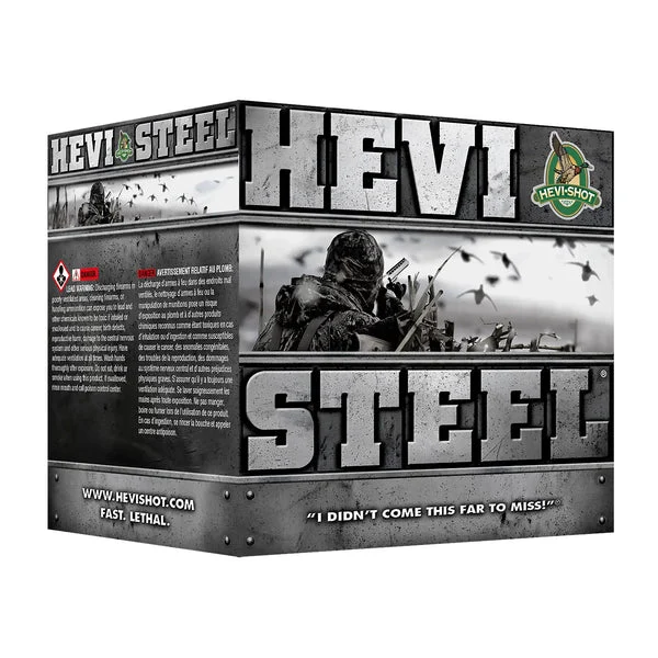 HEVI STEEL 12GA 3" #2 25RD