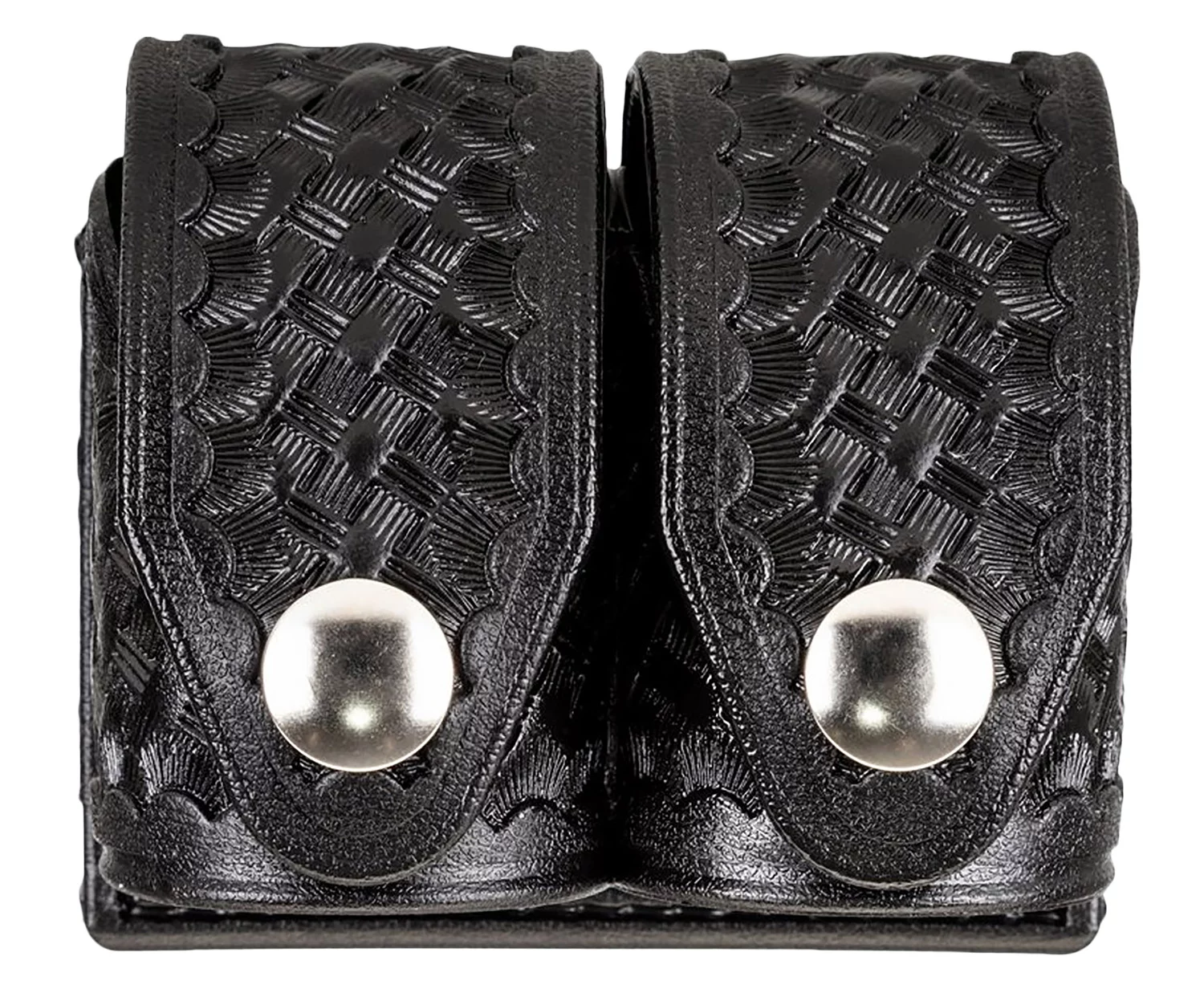 HKS 203BLBN SpeedLoader CaseDouble Large Black Hytrel Belt Loop Belts 2.25″ Wide