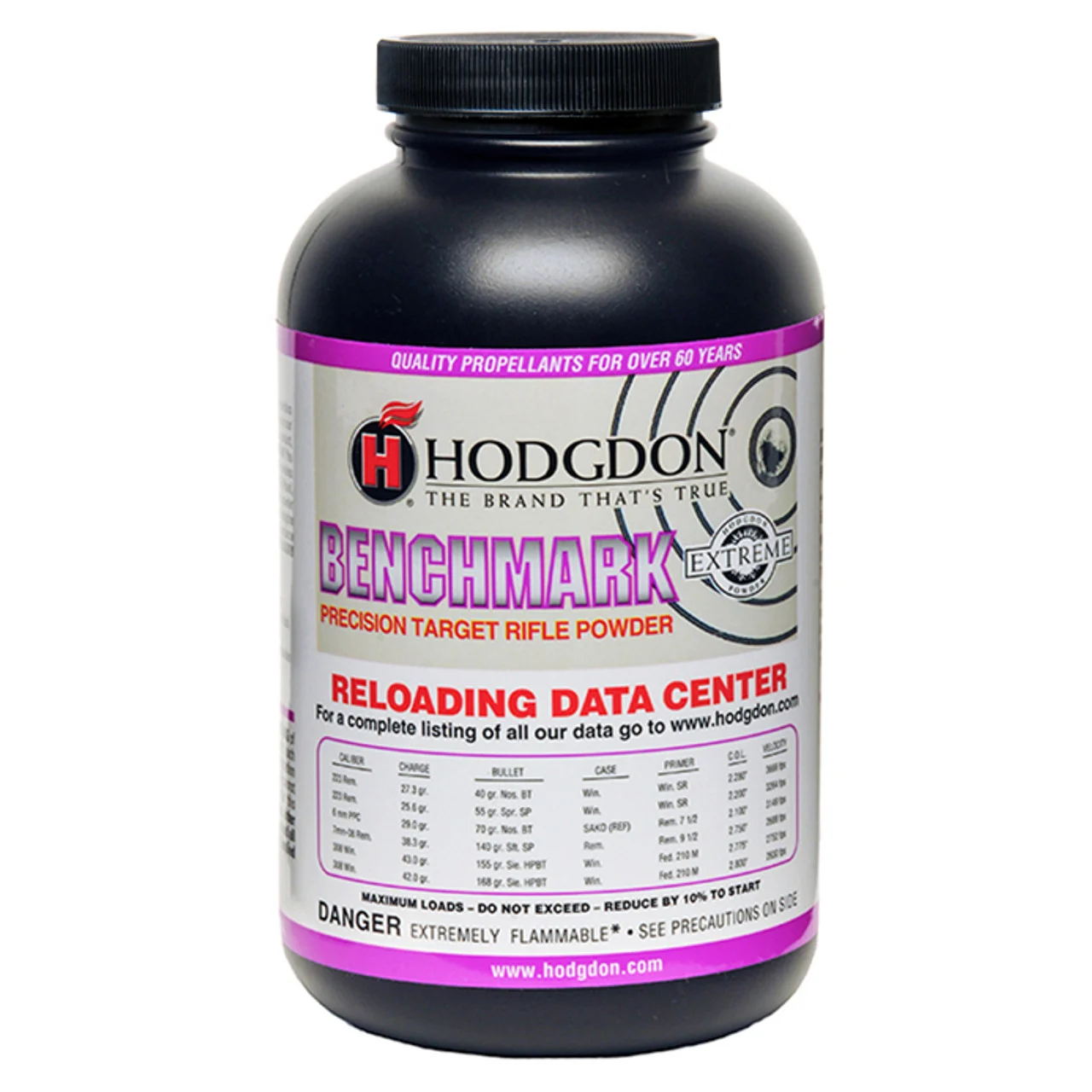 Hodgdon BENCHMARK Extreme Rifle Powder (1 lb)
