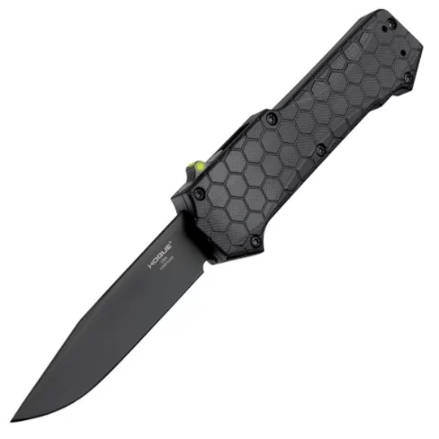Hogue Compound 3.5″ Out the Front Automatic Clip Point Blade