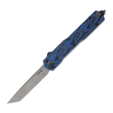 Hogue Counterstrike OTF Automatic Knife Blue Lava G-Mascus - 3.5in Tanto Tumbled Plain AUHG34863