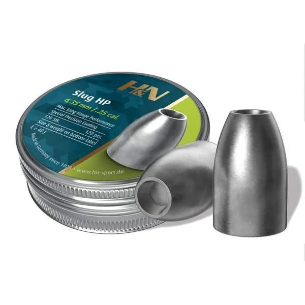 Hollow point Slug .250 34gr (HAN-PL-168)