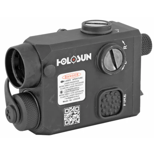 Holosun 321 Laser Coaxial, Solar, Red & IR Laser, IR Illuminator, 7075 Aluminum Housing, Rifle